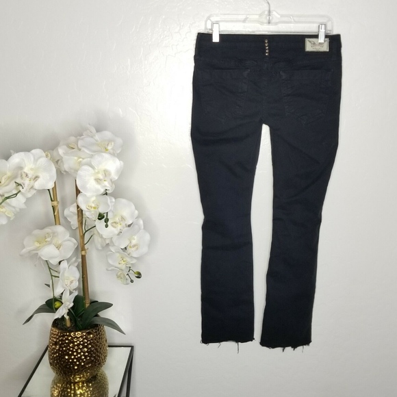 Robins Jean Marilyn straight Low rise Fray Hem - Picture 2 of 8
